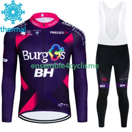 Tenue Maillot M/L + Collant à Bretelles Hiver Thermal Fleece Burgos Bh 2023 Tenue Maillot M/L + Collant à Bretelles Hiver Thermal Fleece Burgos Bh 2023